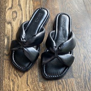 Schutz Fairy Leather Sandal, sz 7.5